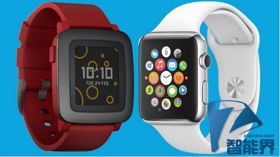 Apple Watch對(duì)比Pebble Time：完全不同的手表形態(tài)