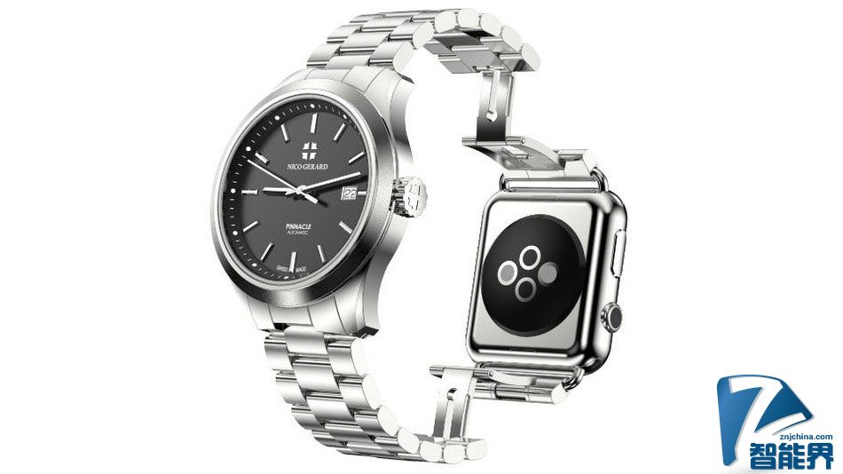 雖然不懂意義在哪，但有人做了款裝有 Apple Watch 的手表...