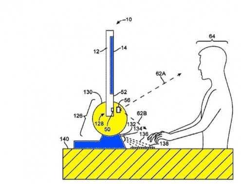 蘋果新專利：聽說(shuō)有角度攝像頭和虛擬鍵盤更配？